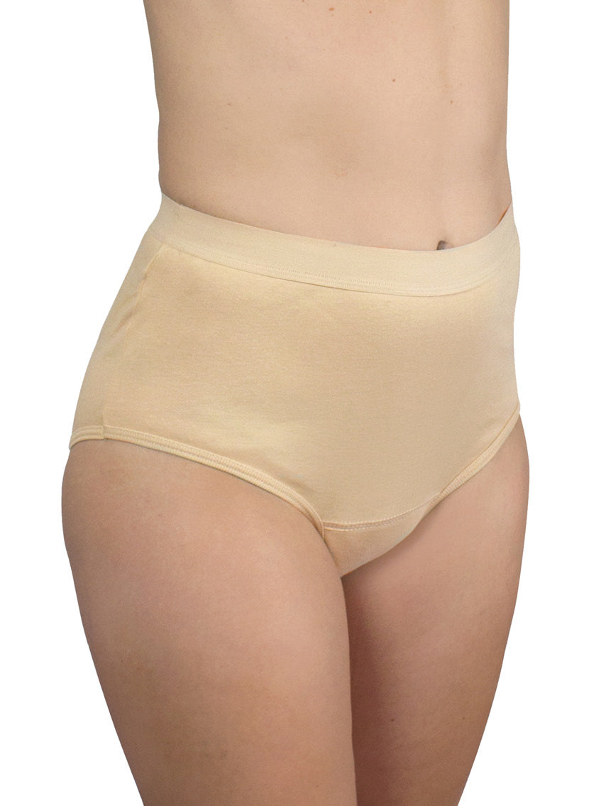 Schutzslip bei Inkontinenz Beige